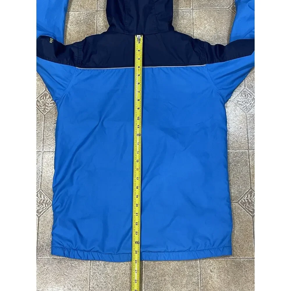Columbia Valley Runner Jacket Blue Youth Boys Size X-Large Fleece Lining Outdoor